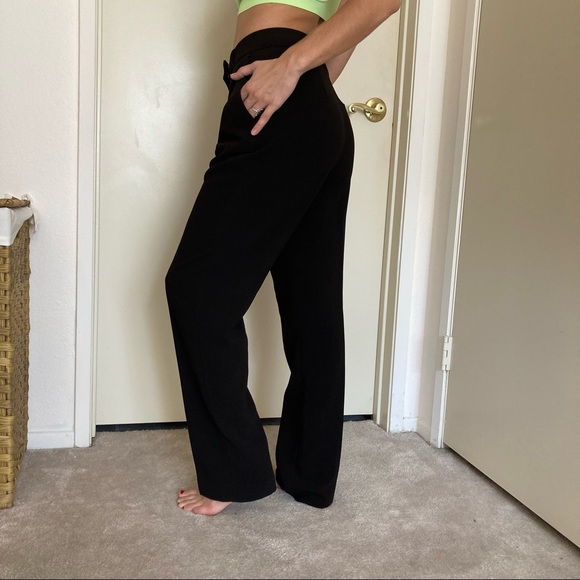 TOPSHOP black tailored slacks - Picture 2 of 6